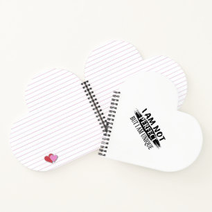 I am not perfect, but I am unique Notebook