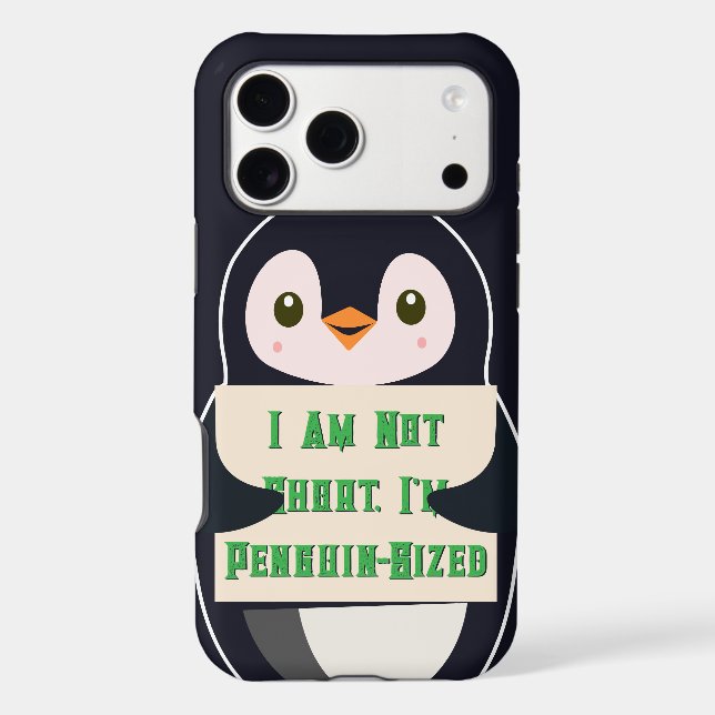 I Am Not Short, I Am Penguin-Sized (Back)