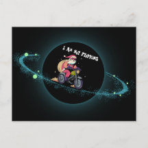 I am not Stopping Postcard