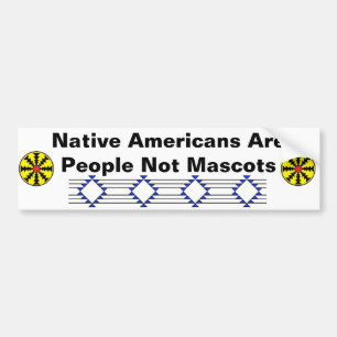 I Am Not Your Mascot Bumper Sticker