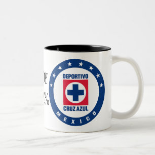 I am of the Blue Cross Two-Tone Coffee Mug