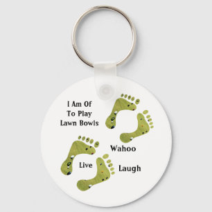 I Am Of To Play Lawn Bowls, Key Ring
