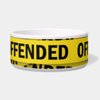 I am offended police tape do not cross