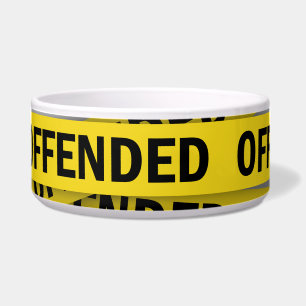 I am offended police tape do not cross