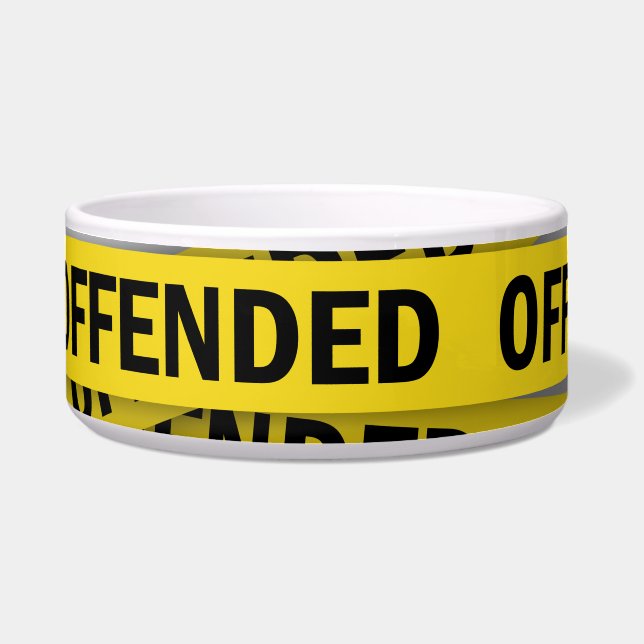 I am offended police tape do not cross (Front)