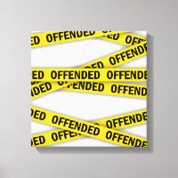 I am offended police tape do not cross