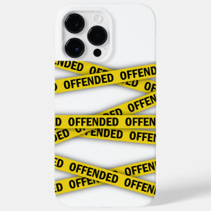 I am offended police tape do not cross Case-Mate iPhone 14 pro max case