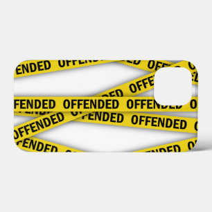 I am offended police tape do not cross iPhone 13 mini case