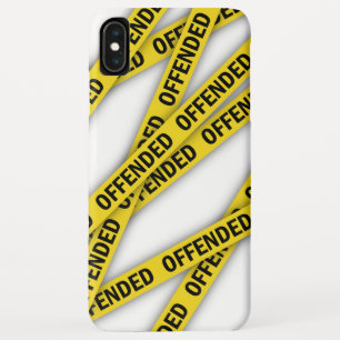 I am offended police tape do not cross iPhone XS max case