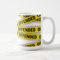 I am offended police tape do not cross