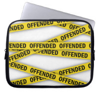 I am offended police tape do not cross