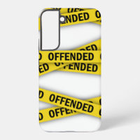 I am offended police tape do not cross