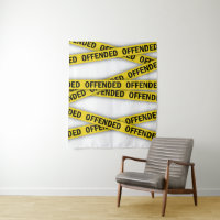 I am offended police tape do not cross