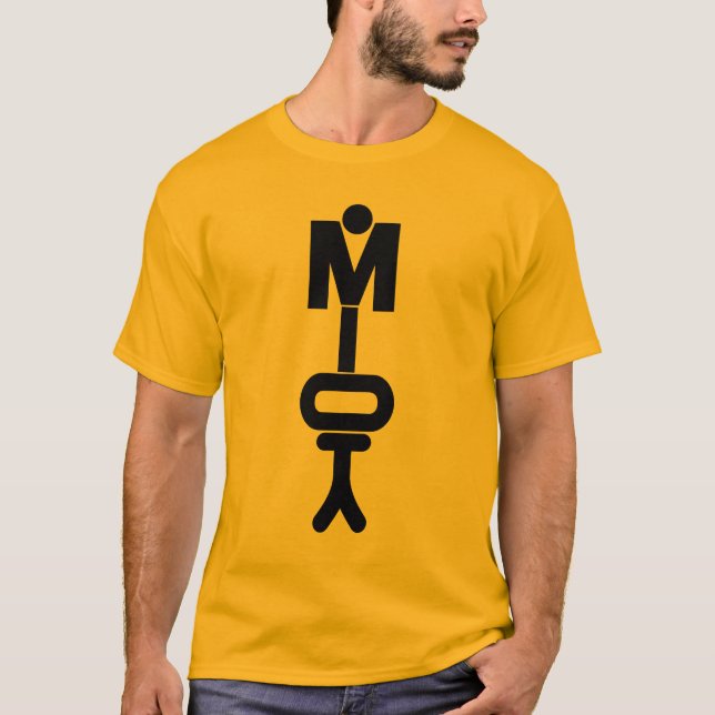 I am ok expressive men's t-shirt (Front)