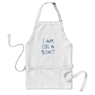 I am on a boat, nautical sailing rope knots boat standard apron