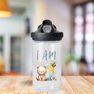 I Am One - Personalised Kids' Water Bottle" Bottle