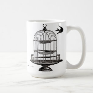 I am Outta here Victorian Birdcage Mug