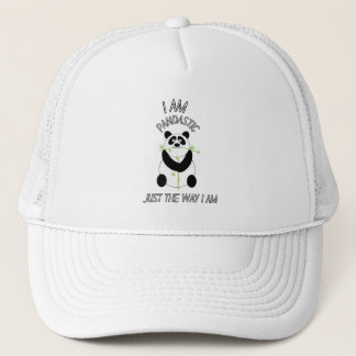 I Am Pandastic Just the Way I Am Cute Panda Trucker Hat