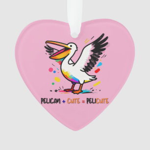 I Am Pelicute – I'm a Cute Pelican Ornament
