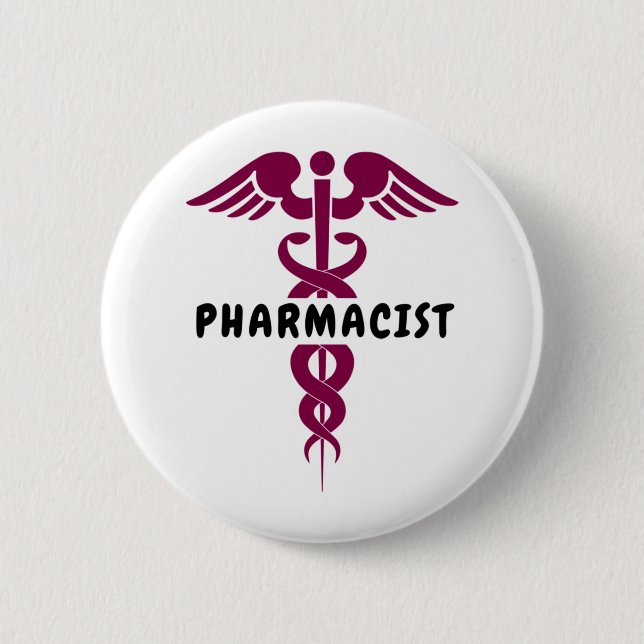 I am Pharmacist 6 Cm Round Badge (Front)