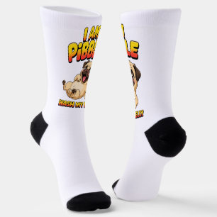 I Am Pibble Wash My Belly Socks