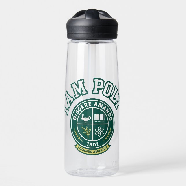 I AM POLY 25oz Camelbak Water Bottle (Front)
