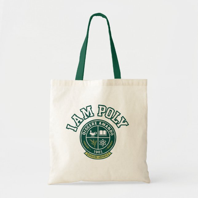 I AM POLY Tote Bag (Front)