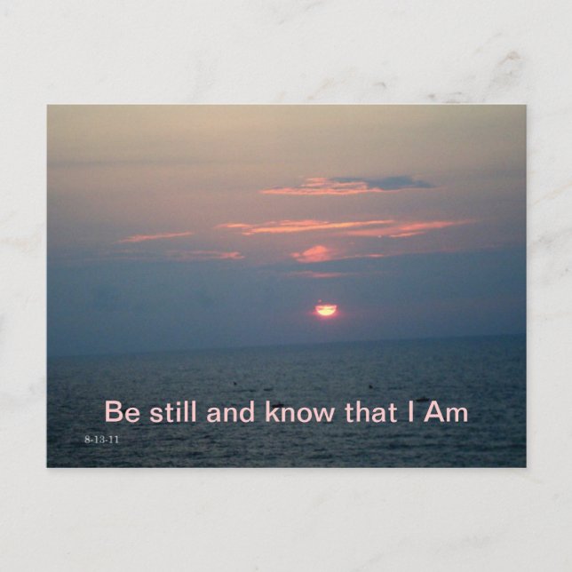 I Am Postcard (Front)