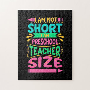 I Am Preschool Teacher Size Jigsaw Puzzle