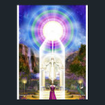 I AM Presence, by Amoraea Poster<br><div class="desc">The God-Self,  known as the I AM Presence,  depicting also soul or higher mental body as well as the human form of a woman. Previous versions showed only a male figure. This version by Amoraea is spectacular.</div>