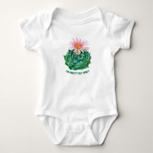 I am pretty but spiky baby bodysuit