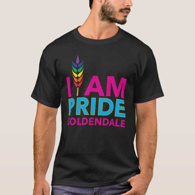 I AM PRIDE Goldendale Dark T-shirt (Front)