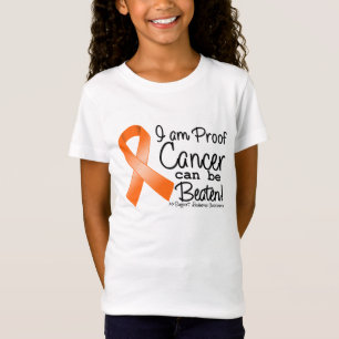 I Am Proof Leukaemia Cancer Can Be Beaten T-Shirt