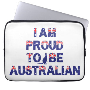 I am proud to be Australian Laptop Sleeve