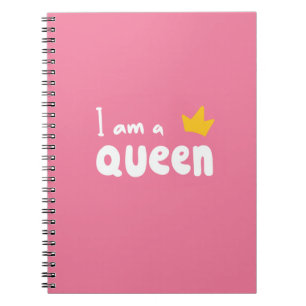 I Am Queen – Elegant Corporate Notebook