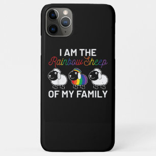 I am rainbow sheep of my family Sheep Gift iPhone 11 Pro Max Case