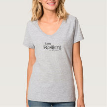 I AM RESILIENT TEE FOR HER - Resilient Living
