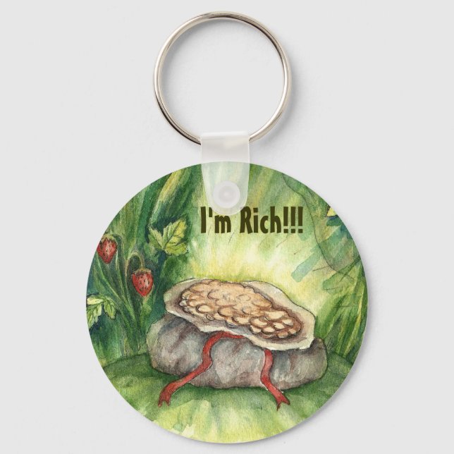 I Am Rich! key Chain (Front)
