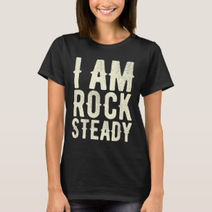 I Am Rock Steady Boxing Beat Parkinson's Disease S T-Shirt