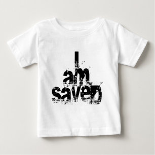 I AM Saved Christian Baby T-Shirt