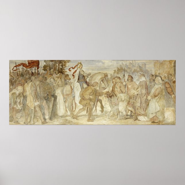 I am searching for my Donkey, Wartburg Castle Poster (Front)