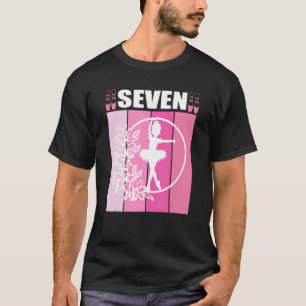 I am seven 7th birthday ballerina ballet T-Shirt