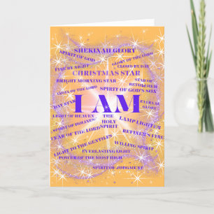 I AM Shekinah Glory Greeting Card