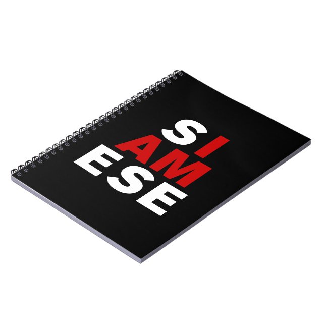 I AM SIAMESE NOTEBOOK (Left Side)