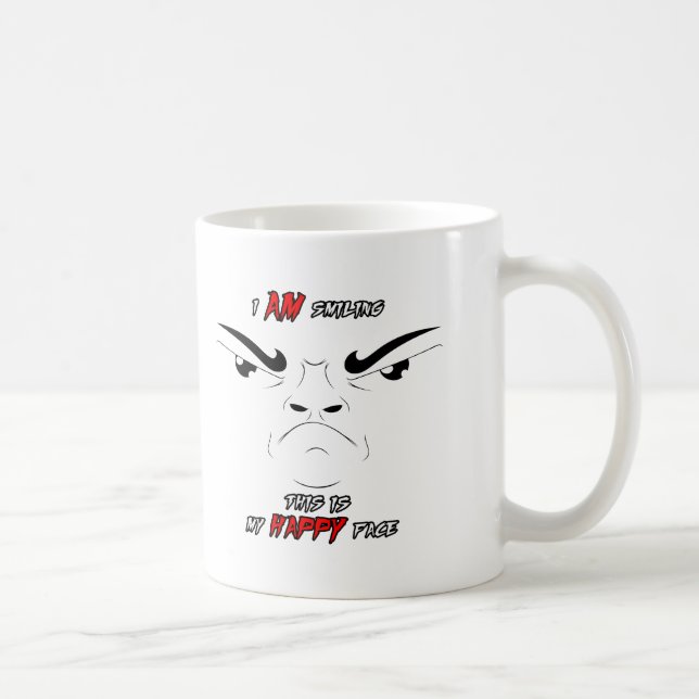 I AM smiling Coffee Mug (Right)