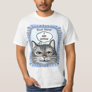 I Am Smiling  Rats Cat T-Shirt