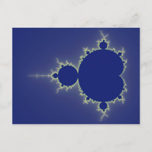 I Am So Blue - Fractal Postcard