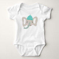 I AM SO CUTE | FUNNY WINTER ELEPHANT | SCANDI |