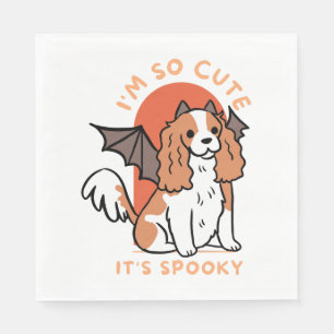 I Am So Cute It Is Spooky Cute Halloween Dog Napkin