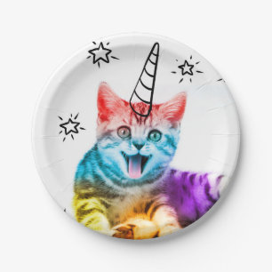 I am so meowgical ! paper plate